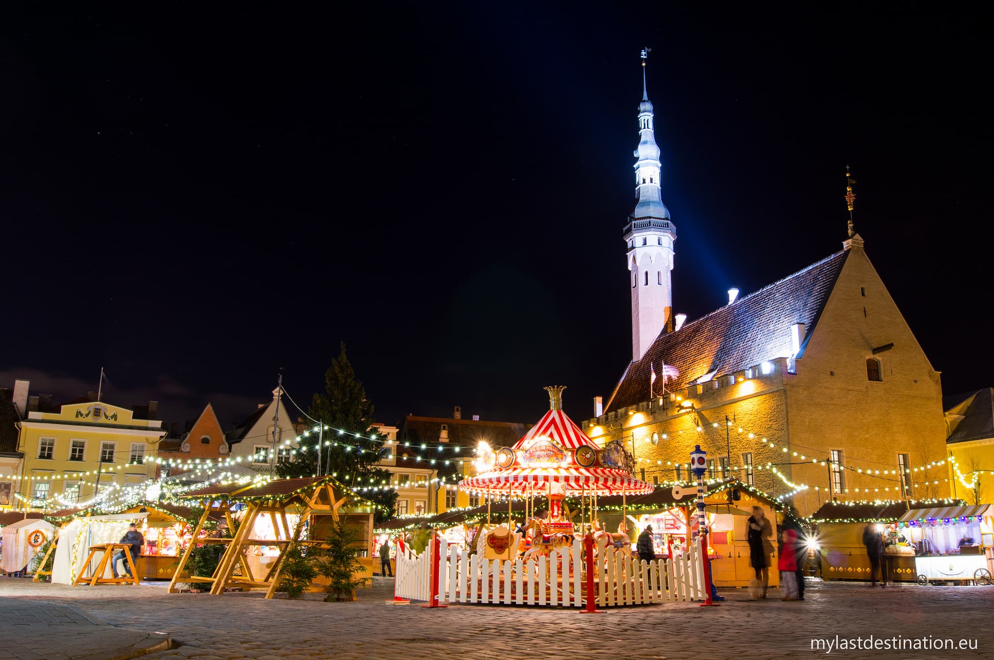 愛沙尼亞塔林的聖誕市集